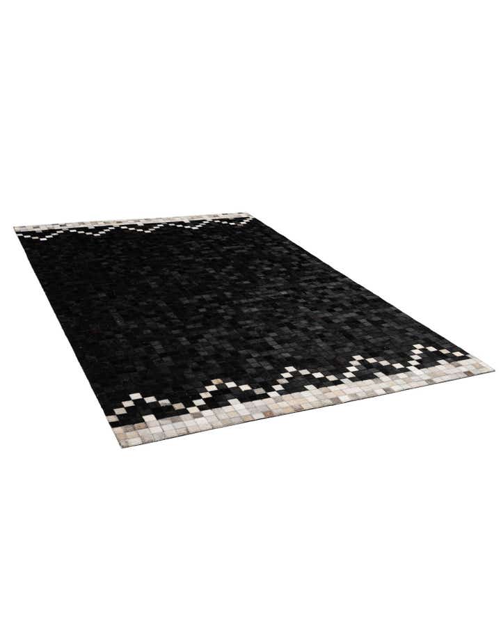 5' 1 x 8' 1 Cowhide - Patchwork Rug