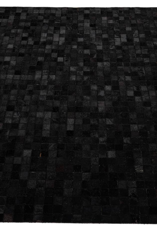 Detail image of 5' 1 x 8' 1 Cowhide - Patchwork Rug