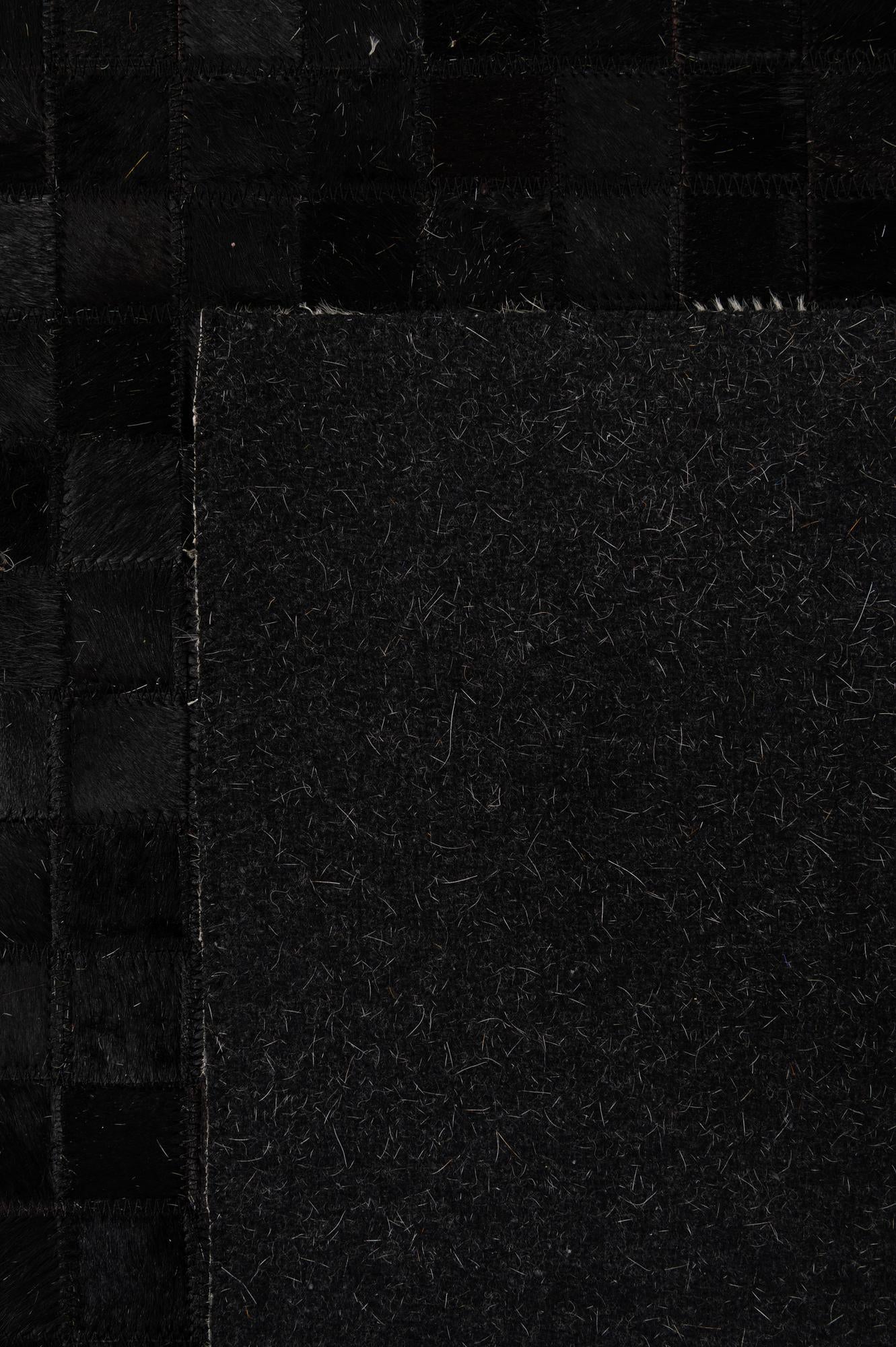 5' 1 x 8' 1 Cowhide - Patchwork Rug