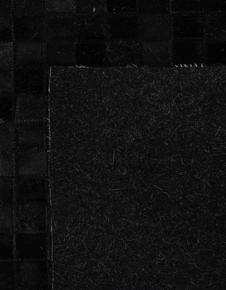 Detail image of 5' 1 x 8' 1 Cowhide - Patchwork Rug