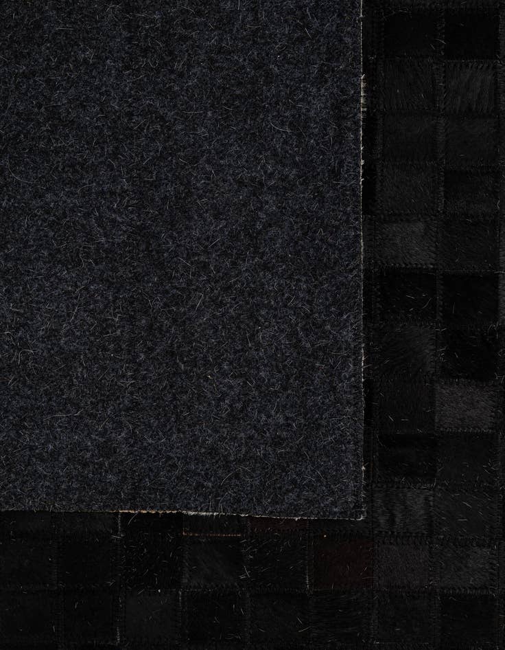 Detail image of 5' 2 x 8' Cowhide - Patchwork Rug