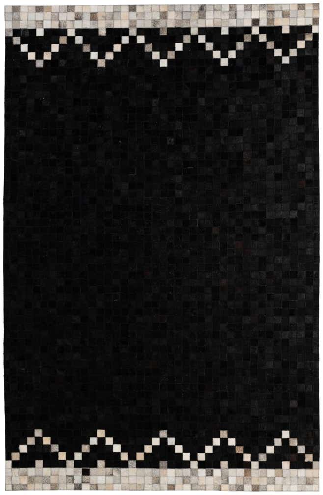 5' 2 x 8' Cowhide - Patchwork Rug