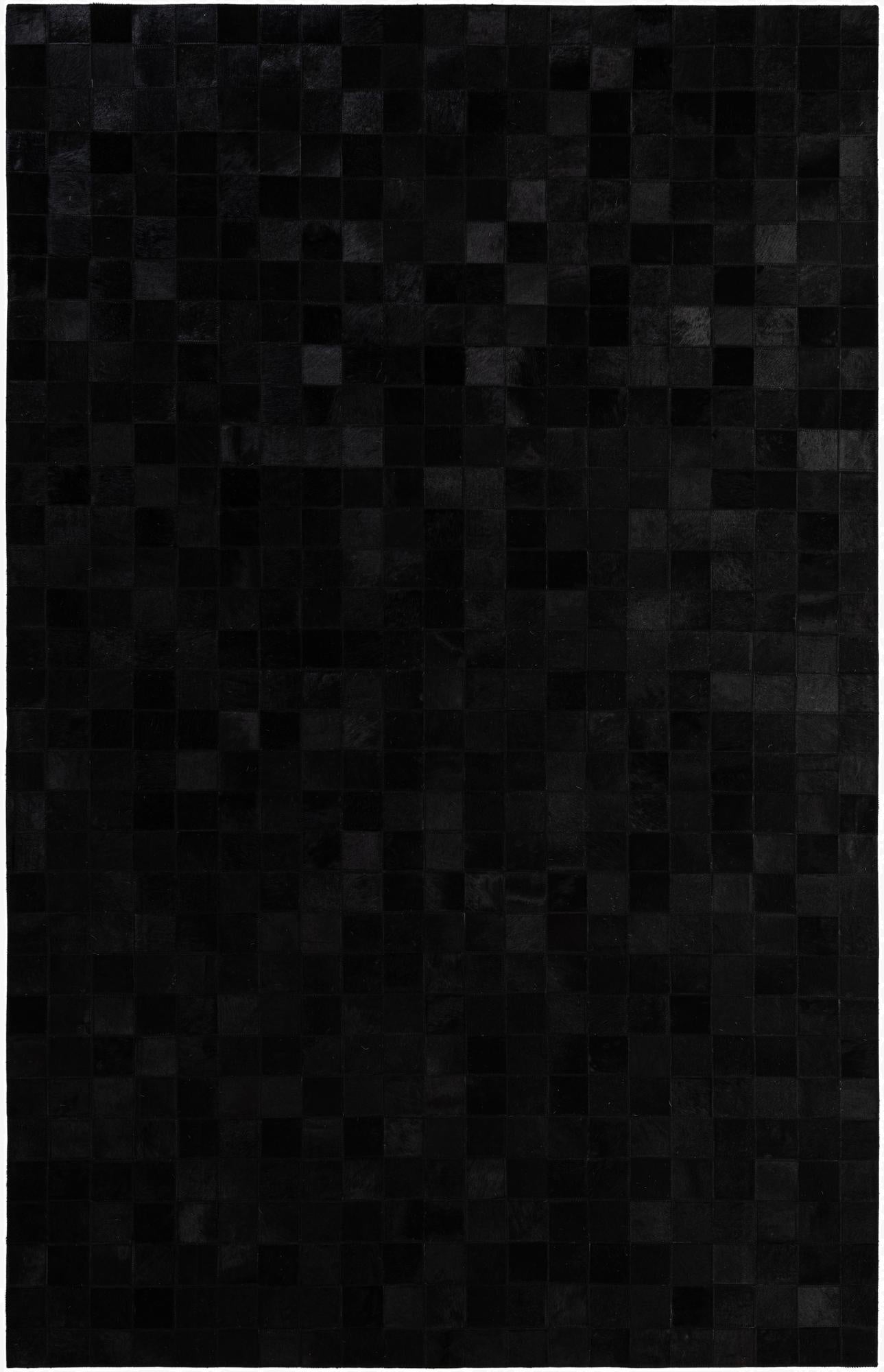 5' 3 x 8' 1 Cowhide - Patchwork Rug