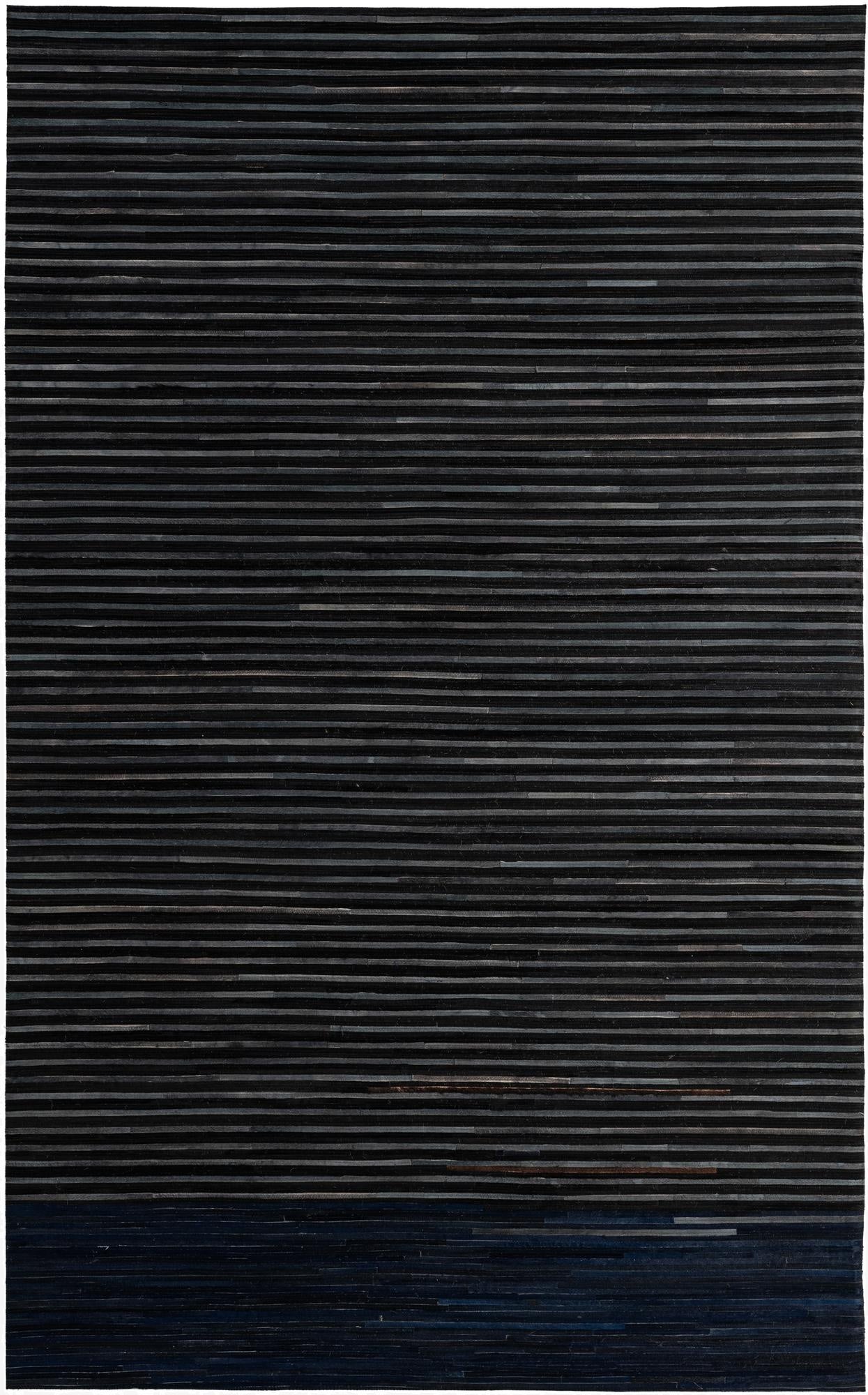 5' 1 x 8' Cowhide - Patchwork Rug