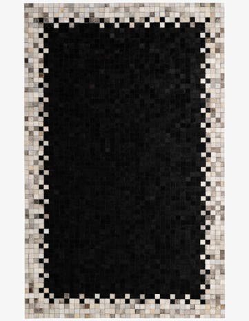 5' x 8' Cowhide - Patchwork Rug