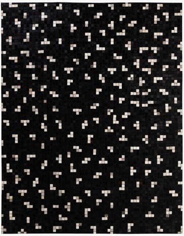 7' 11 x 9' 11 Cowhide - Patchwork Rug