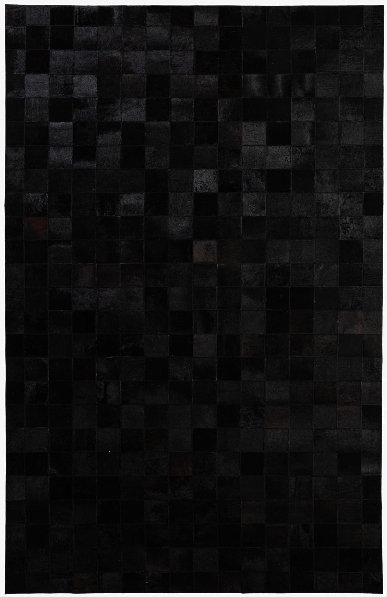 5' 3 x 8' 1 Cowhide - Patchwork Rug