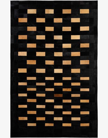 5' x 8' Cowhide - Patchwork Rug