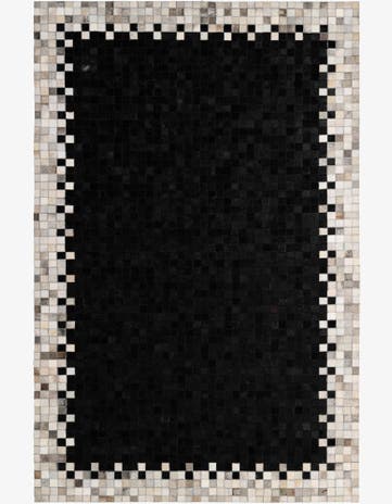5' 2 x 8' Cowhide - Patchwork Rug
