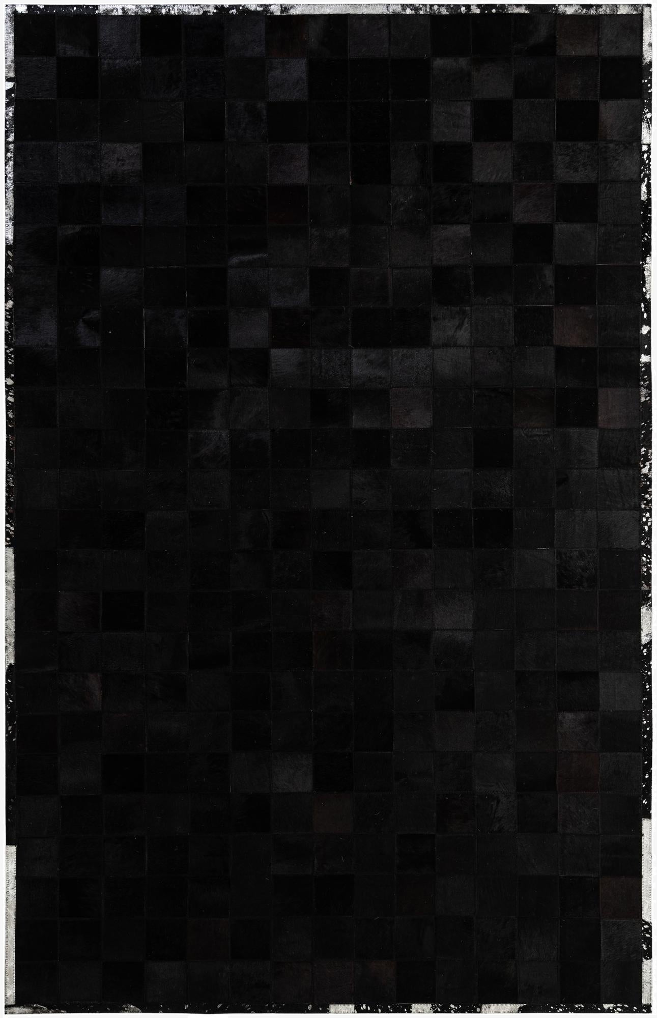5' 2 x 8' 1 Cowhide - Patchwork Rug