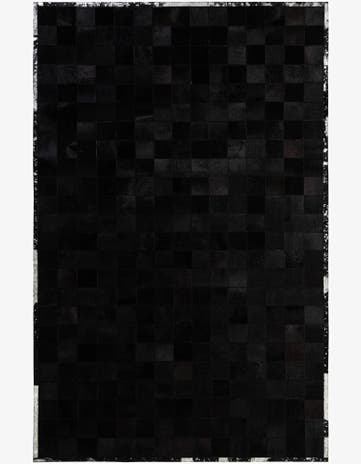 5' 2 x 8' 1 Cowhide - Patchwork Rug