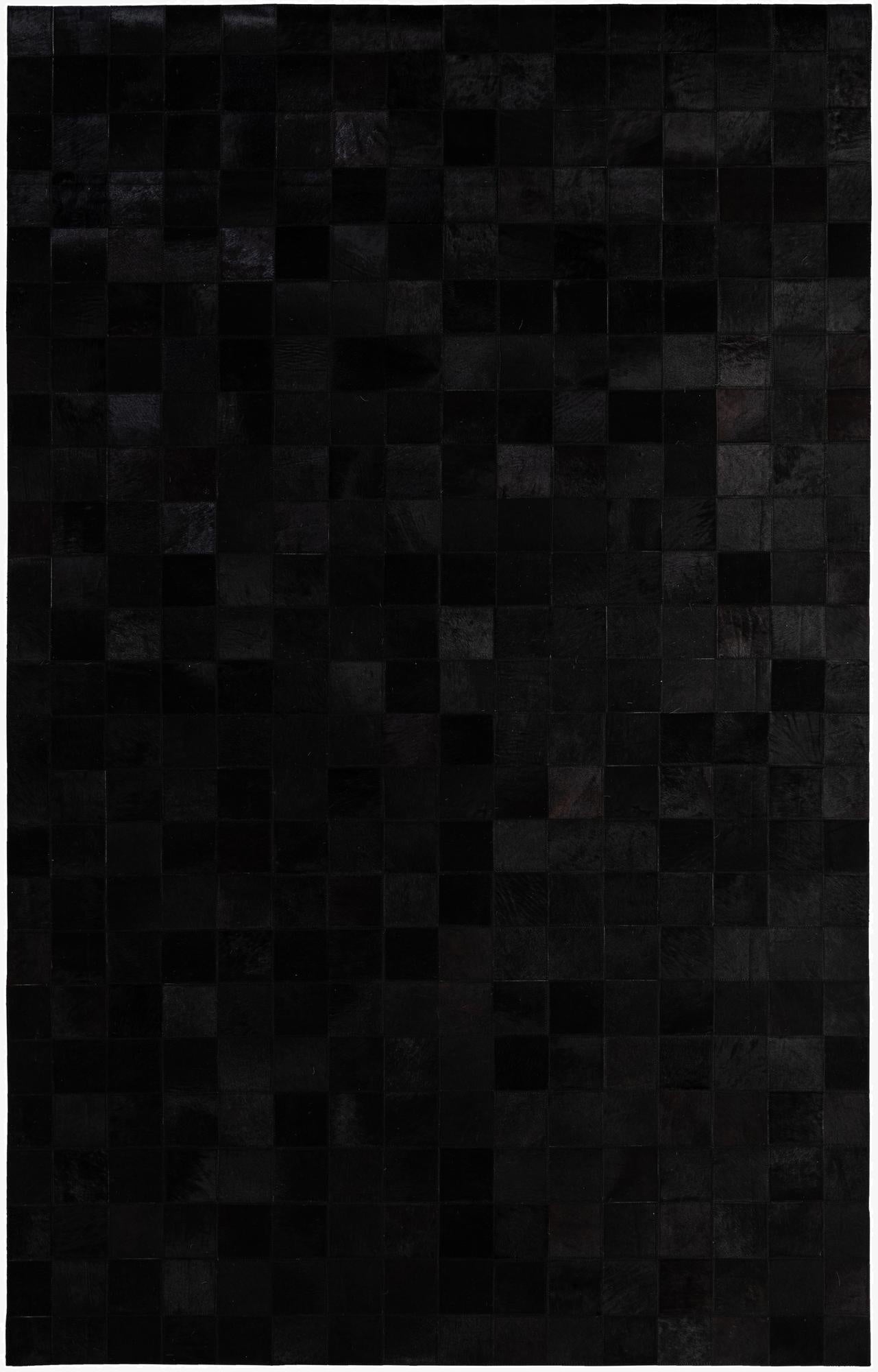 5' 3 x 8' 2 Cowhide - Patchwork Rug