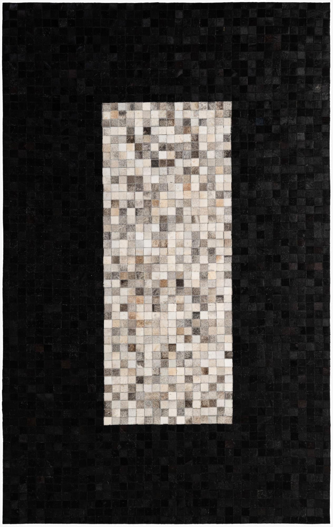 5' x 7' 11 Cowhide - Patchwork Rug