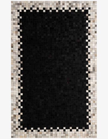 5' x 7' 11 Cowhide - Patchwork Rug