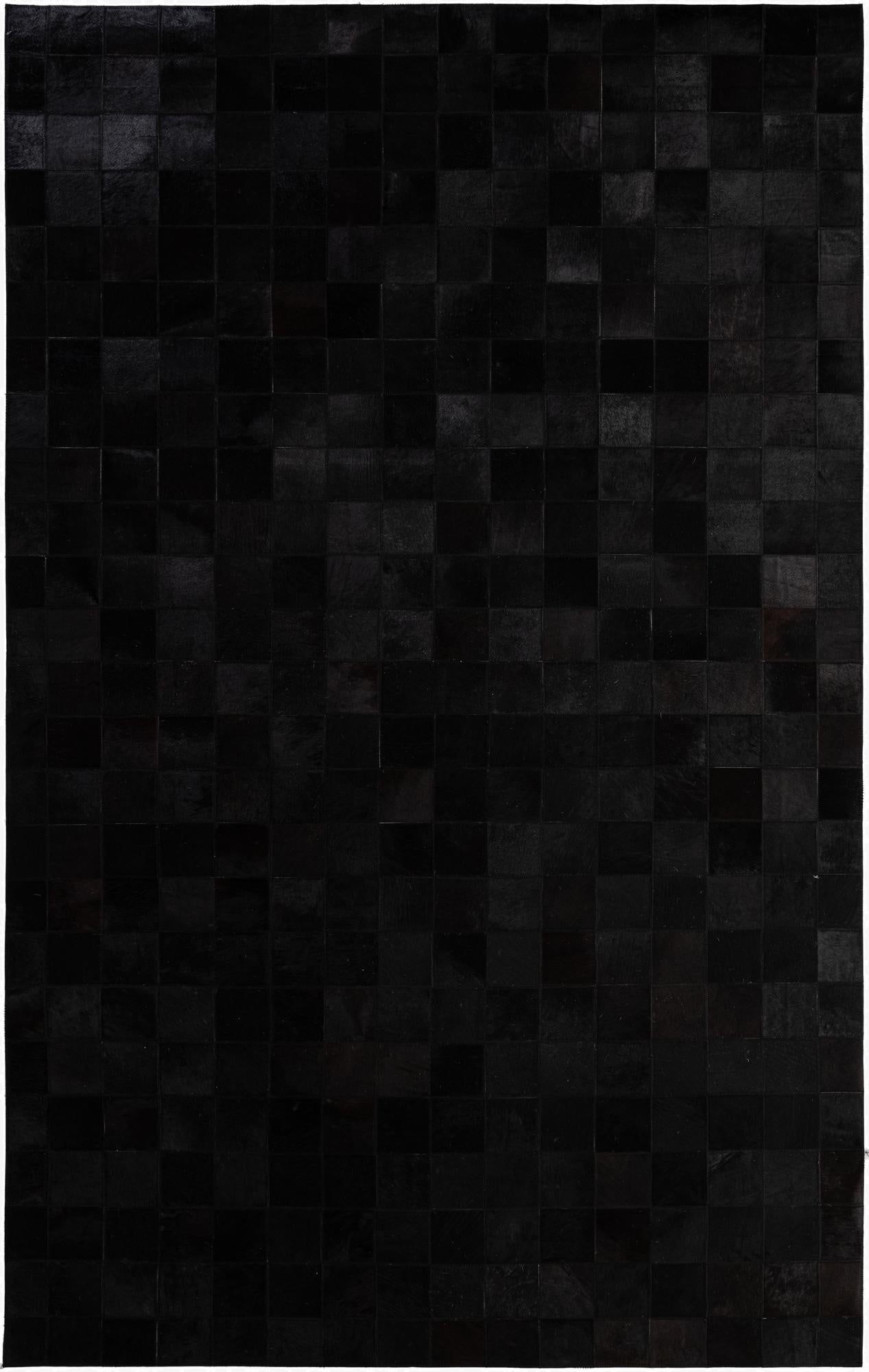 5' 3 x 8' 2 Cowhide - Patchwork Rug
