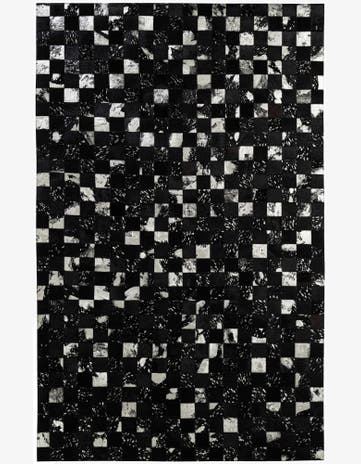 5' x 7' 11 Cowhide - Patchwork Rug