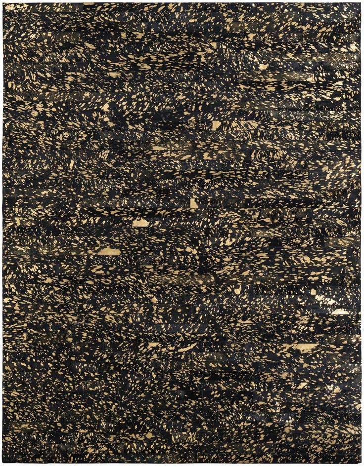 Detail image of 5' 2 x 7' 9 Cowhide Leather Rug
