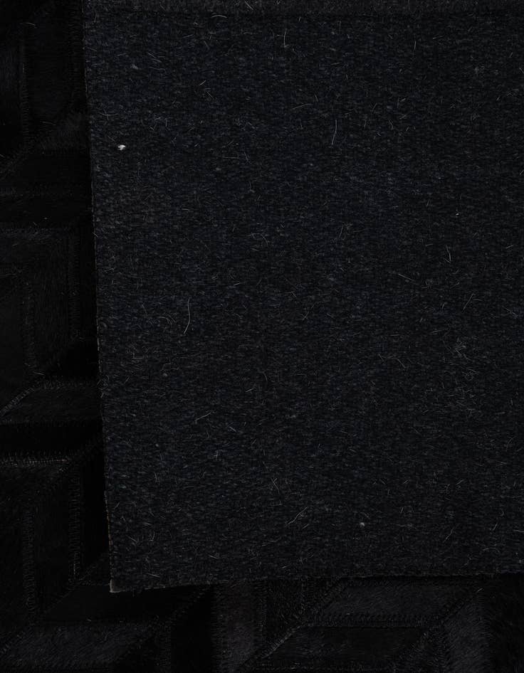 Detail image of 5' 1 x 8' Cowhide Leather Rug