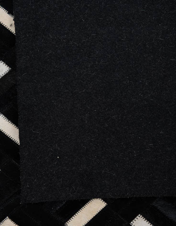 Detail image of 7' 9 x 9' 9 Cowhide Leather Rug