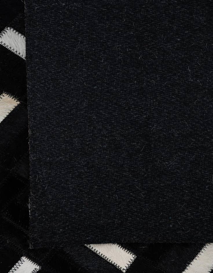 Detail image of 7' 10 x 9' 9 Cowhide Leather Rug