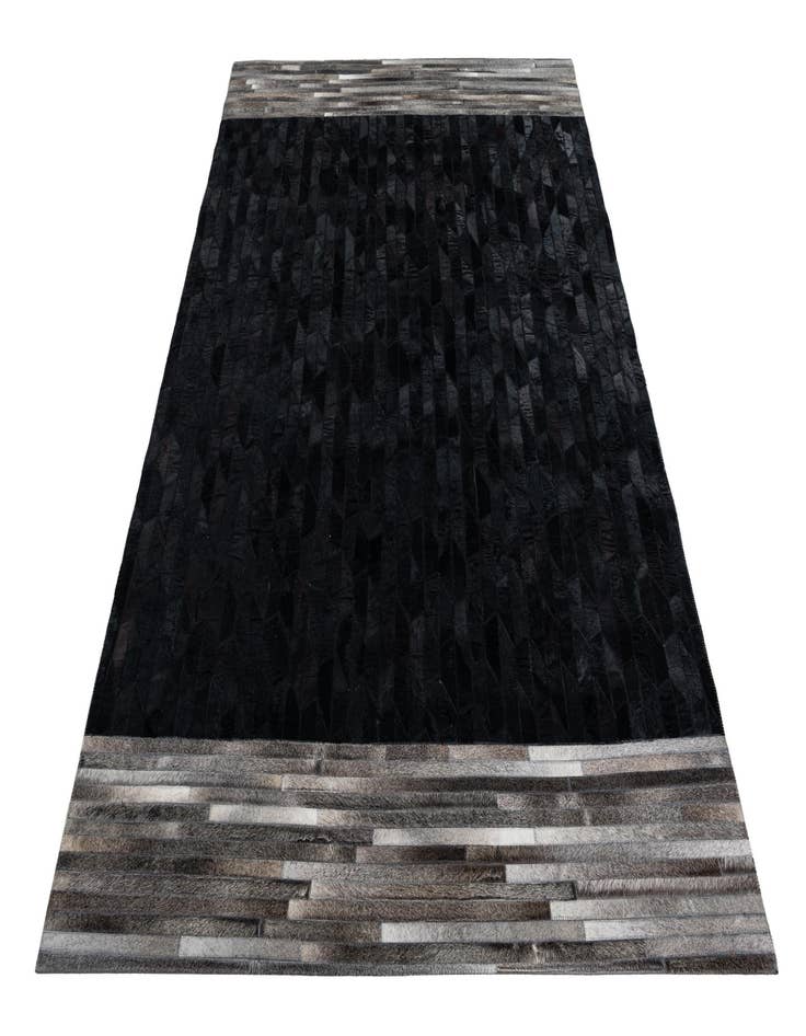 Detail image of 5' x 8' Cowhide Leather Rug