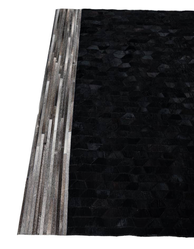 Detail image of 5' x 8' Cowhide Leather Rug