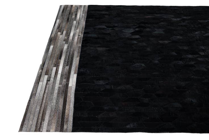 Detail image of 5' x 8' Cowhide Leather Rug