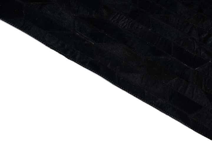 5' x 8' Cowhide Leather Rug