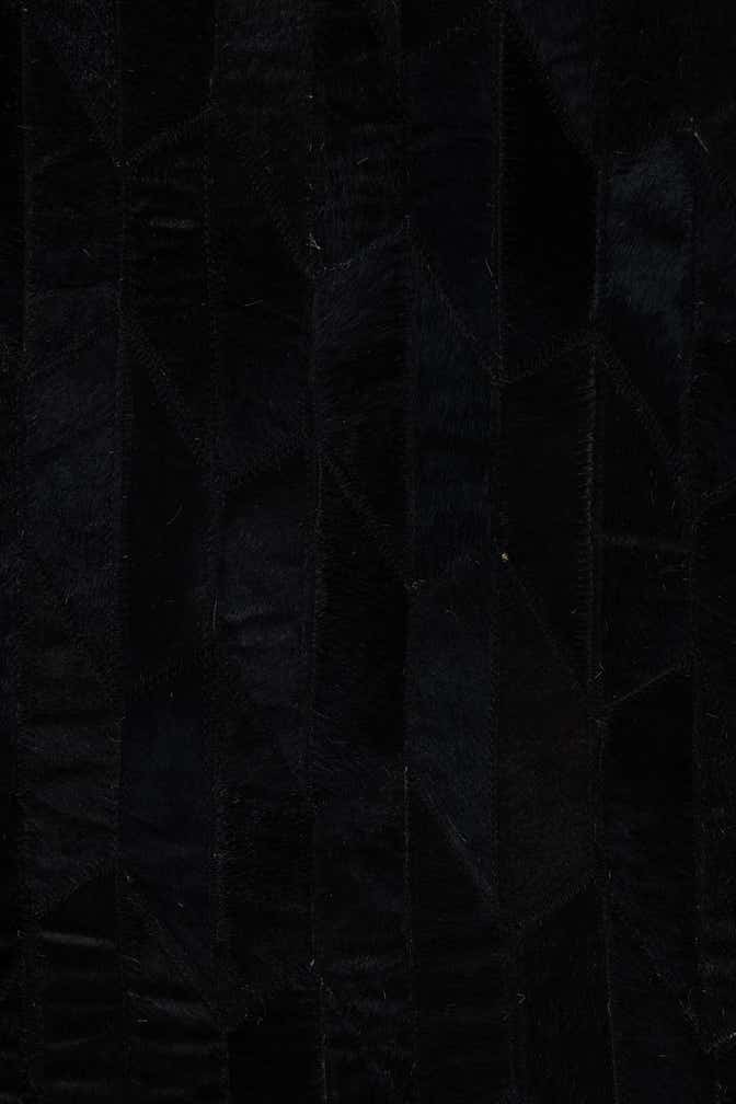 5' x 8' Cowhide Leather Rug