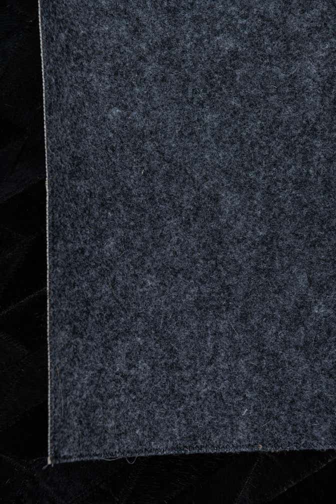 5' x 8' Cowhide Leather Rug