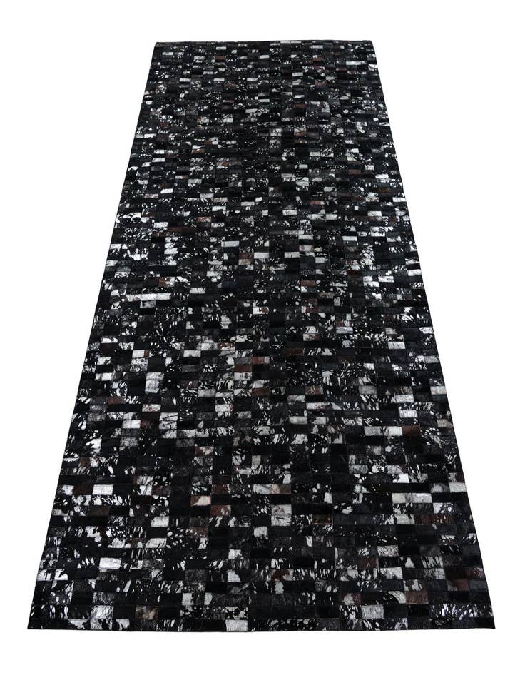 Detail image of 5' 3 x 7' 9 Cowhide Leather Rug