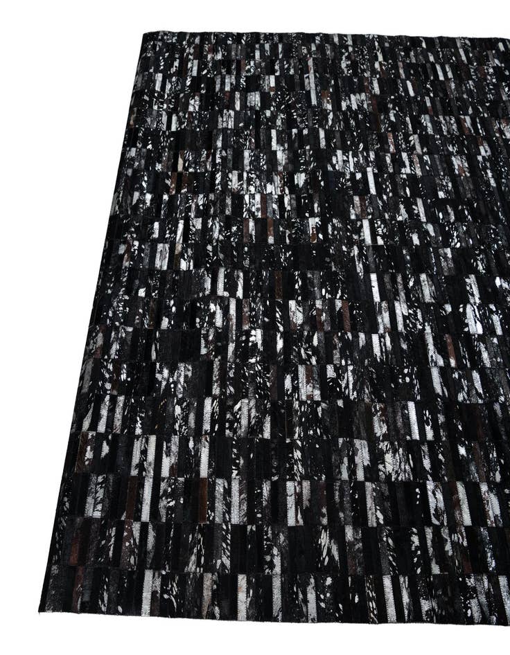 Detail image of 5' 3 x 7' 9 Cowhide Leather Rug