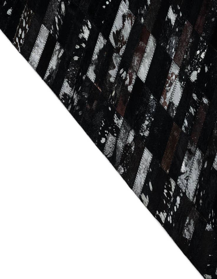 Detail image of 5' 3 x 7' 9 Cowhide Leather Rug