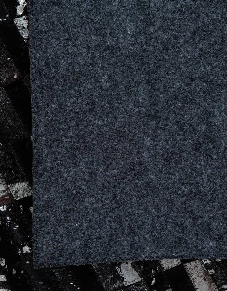 Detail image of 5' 3 x 7' 9 Cowhide Leather Rug