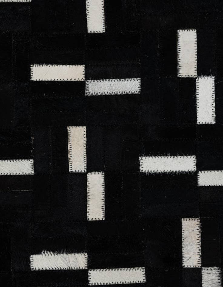 Detail image of 5' x 8' 1 Cowhide Leather Rug