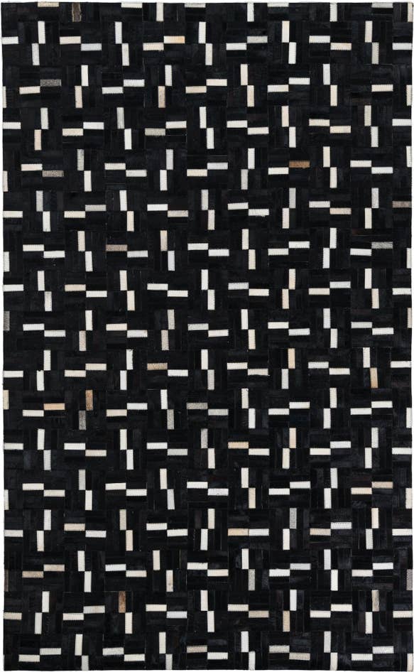 Detail image of 5' x 8' 1 Cowhide Leather Rug