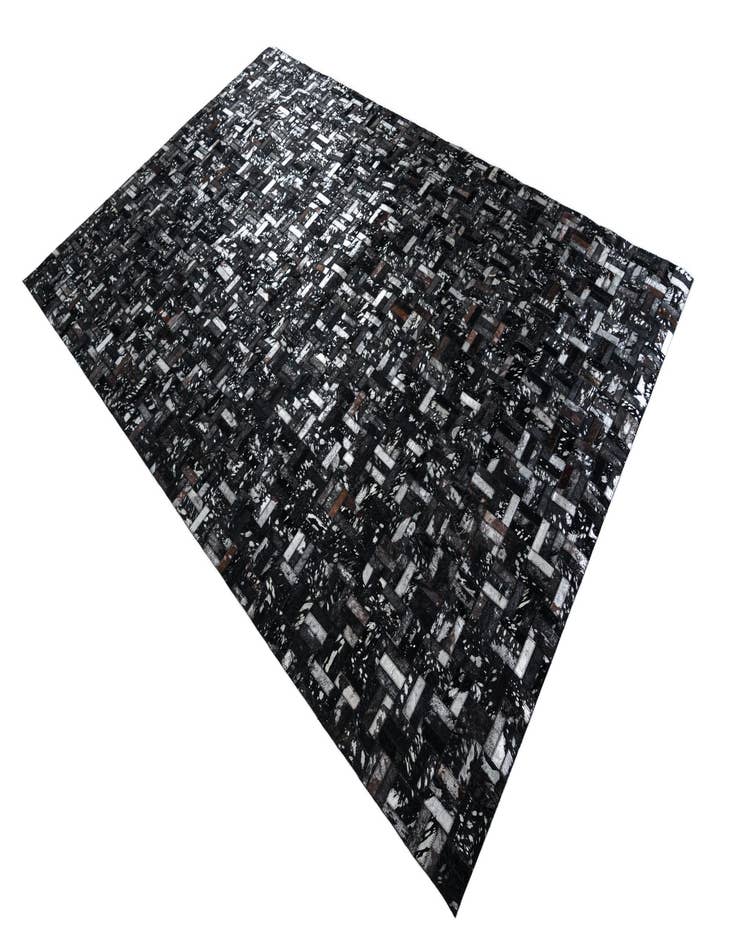 Detail image of 5' x 8' Cowhide Leather Rug