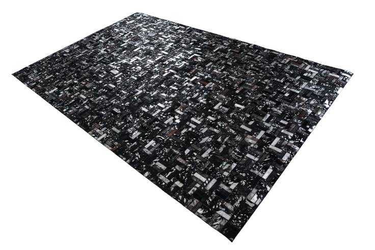 Detail image of 5' x 8' Cowhide Leather Rug