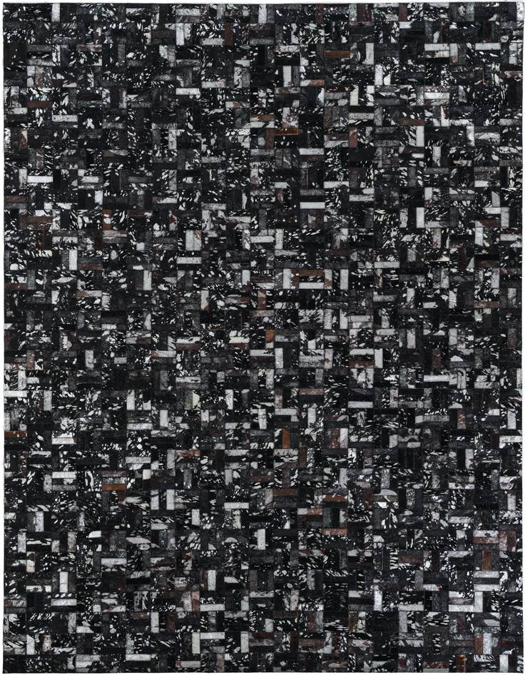 Detail image of 5' x 8' Cowhide Leather Rug