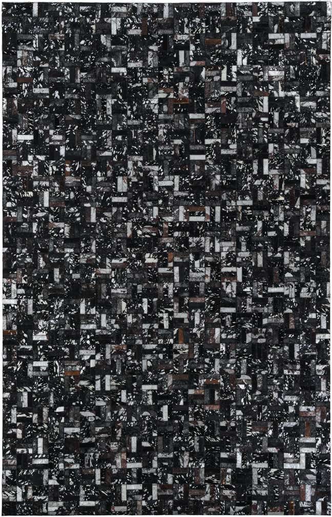 5' x 8' Cowhide Leather Rug