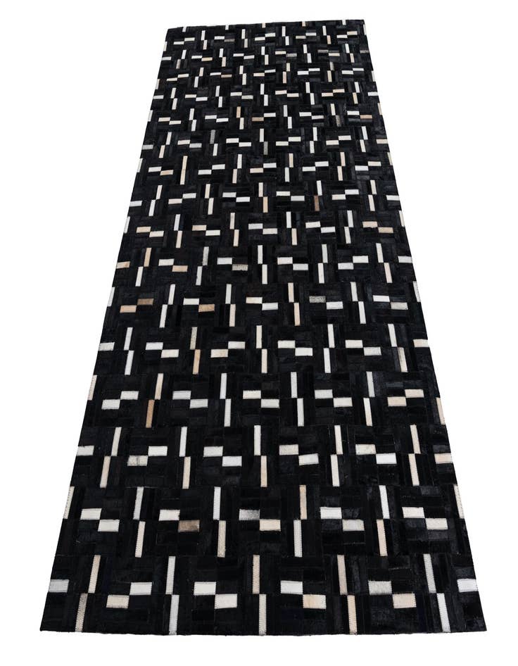 Detail image of 5' x 8' Cowhide Leather Rug