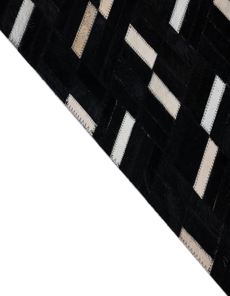 Detail image of 5' x 8' Cowhide Leather Rug