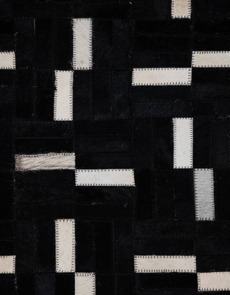 Detail image of 5' x 8' Cowhide Leather Rug