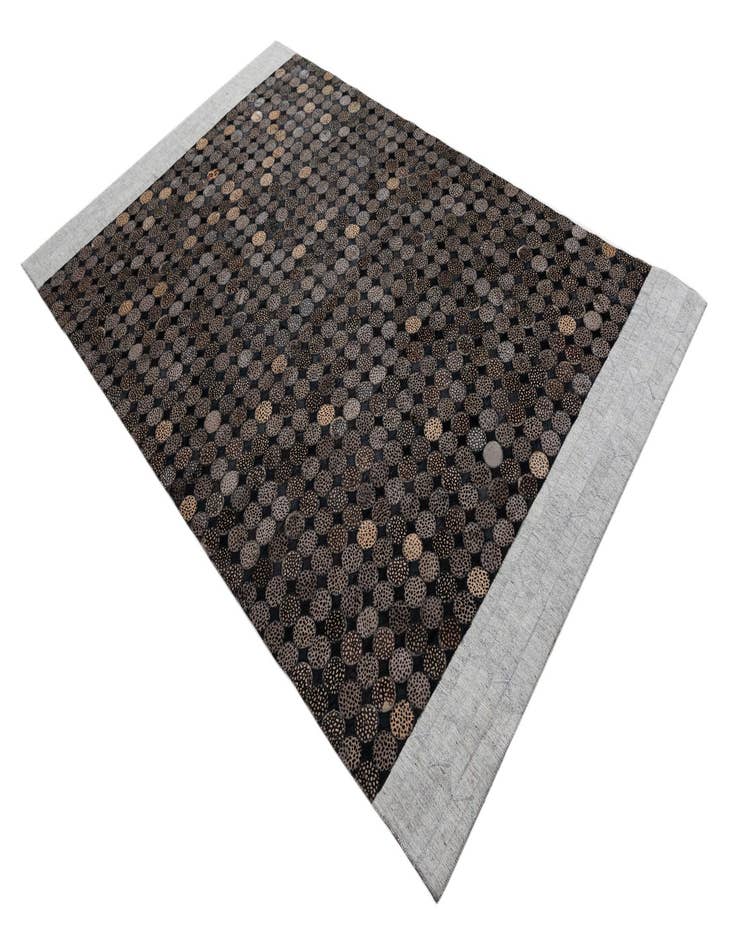 Detail image of 5' x 8' Cowhide Leather Rug