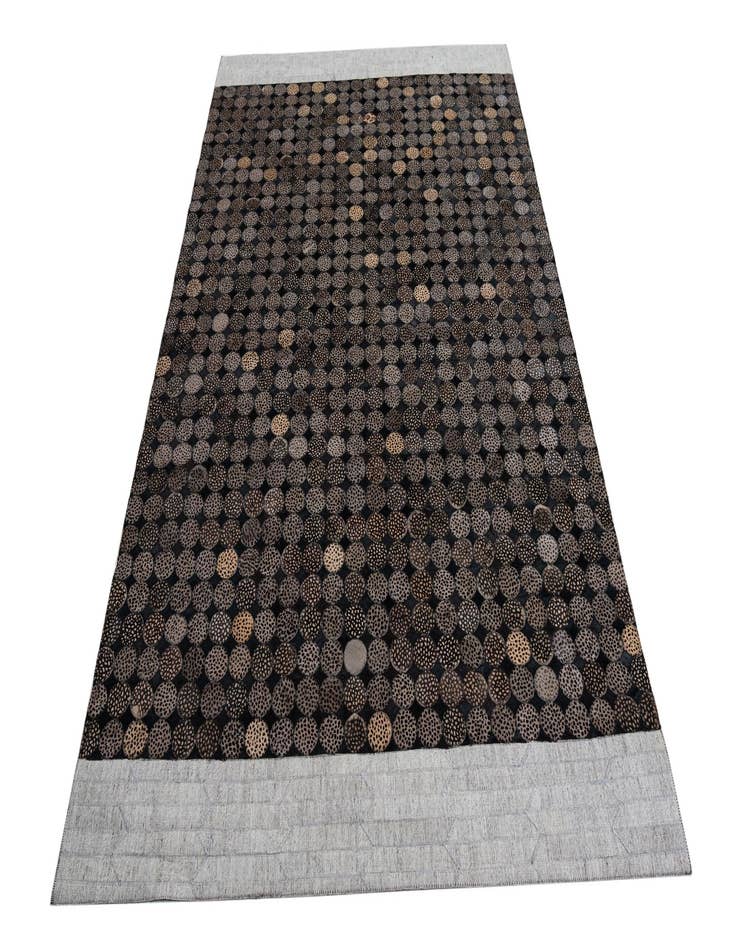 Detail image of 5' x 8' Cowhide Leather Rug