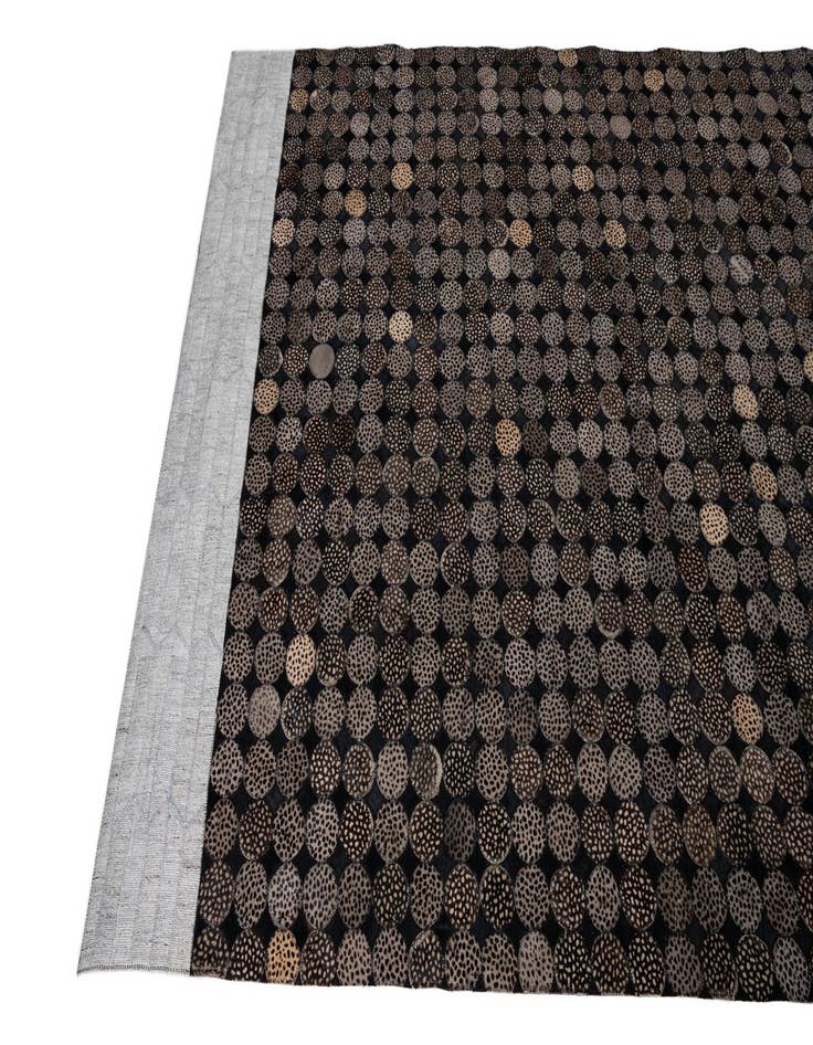 Detail image of 5' x 8' Cowhide Leather Rug