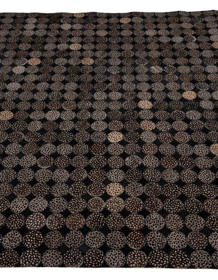 Detail image of 5' x 8' Cowhide Leather Rug