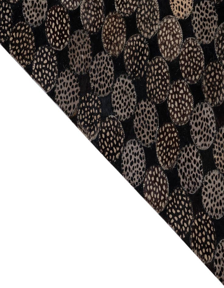 Detail image of 5' x 8' Cowhide Leather Rug