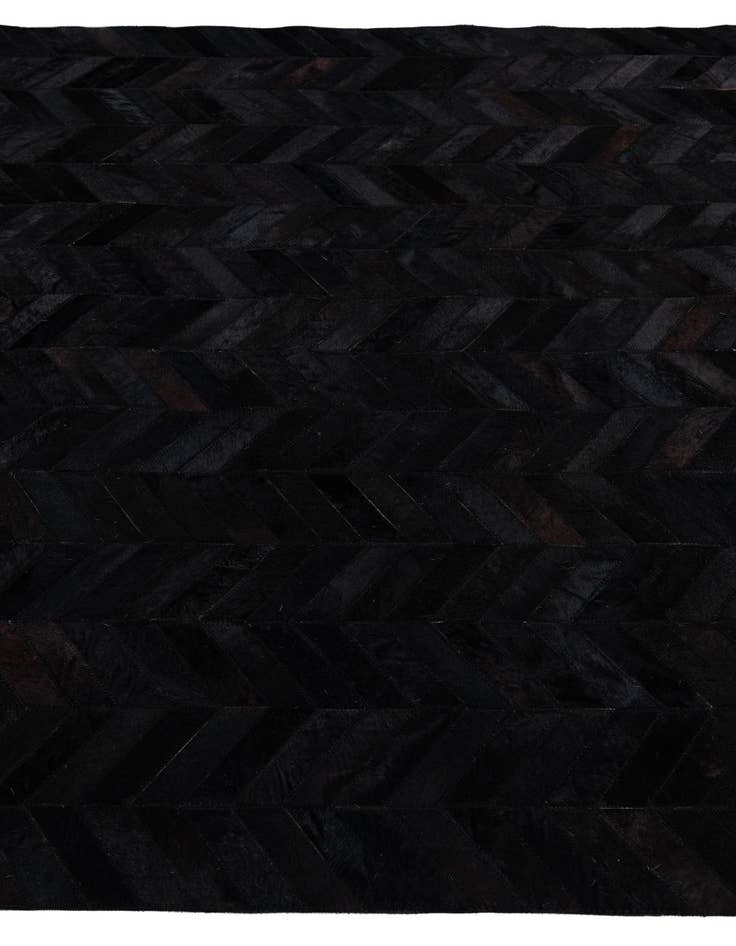 Detail image of 5' 1 x 8' 1 Cowhide Leather Rug