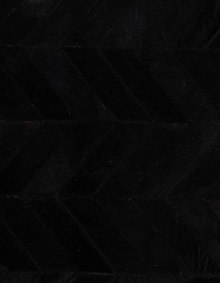 Detail image of 5' 1 x 8' 1 Cowhide Leather Rug